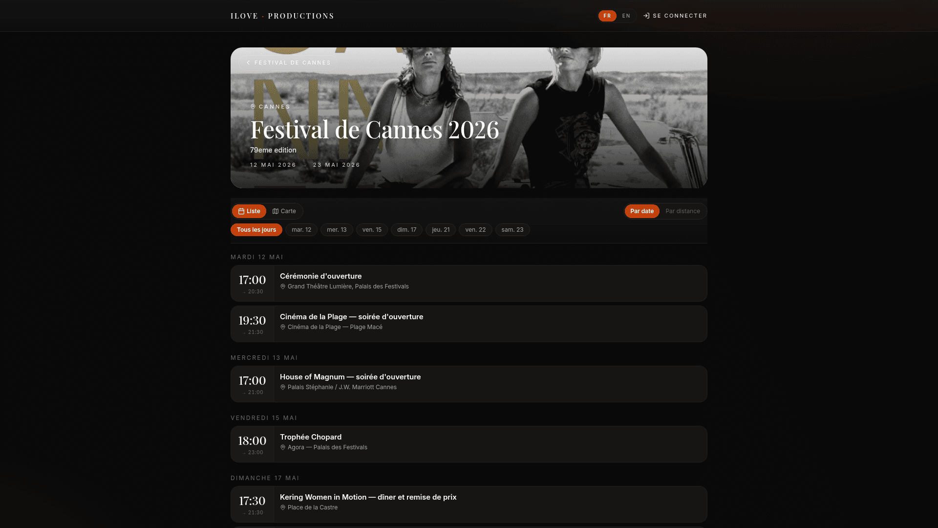 Festivals and Events